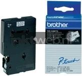 Brother TC-291 zwart op wit breedte 9 mm