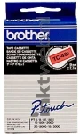 Brother TC-491 zwart op rood breedte 9 mm