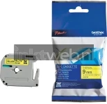 Brother MK-621BZ geel op zwart breedte 9 mm