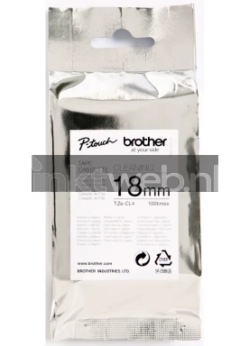 Brother TZE-CL4 Reinigingstape  op  breedte 18 mm