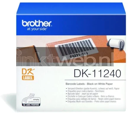 Brother DK-11240 102 mm x 51 mm  wit