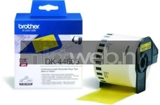 Brother DK-44605  x 62 mm 30.48 m geel
