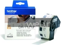 Brother DK-11219 12 mm x 12 mm  wit