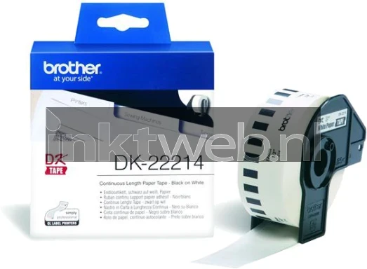 Brother DK-22214 12 mm x  30.48 m wit