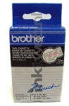 Brother TC-102 rood op transparant breedte 12 mm