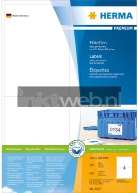 4627 105x148MM box Front box