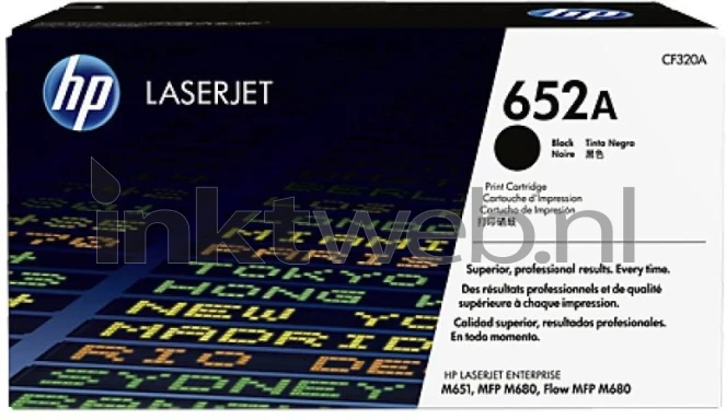 HP 652A zwart