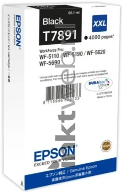 Epson T7891 zwart Front box
