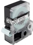 Epson LC-6TBN9 zwart op transparant breedte 24 mm