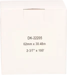 Brother DK-22205 wit Back box