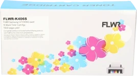 FLWR Samsung CLT-K406S zwart (Huismerk (compatible))