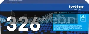 Brother TN-326C cyaan (Origineel Hoge Capaciteit)