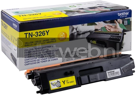 Brother TN-326Y geel