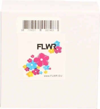 FLWR Brother DK-11201 29 mm x 90 mm  wit
