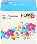 FLWR Brother  DK-11209 62 mm x 29 mm  wit Front box