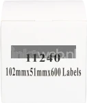 Huismerk Brother DK-11240 wit Front box