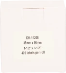 Brother DK-11208 wit Back box