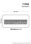 11352 label proper ratio Product only