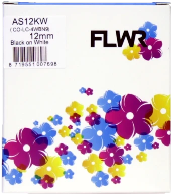 Epson LC-4WBN9 BK-WH zwart Front box