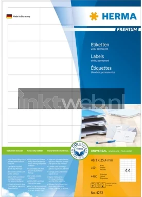 4272 48,3x25,4MM box Front box