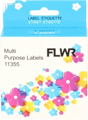 FLWR Dymo 11355 Multi functionele labels  x 51 mm  wit