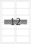 4666 88,9x46,6 MM sticker Product only