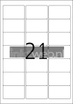 10301 63,5x38,1 MM sticker Product only