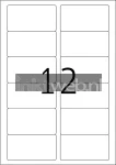 8805 88,9x46,6 MM sticker Product only