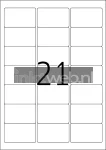 10822 63,5x38,1 MM sticker Product only