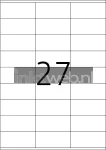 4450 70x32 MM sticker Product only