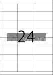 4263 70x33,8 MM sticker Product only