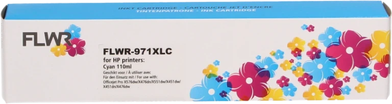 FLWR HP 971XL cyaan
