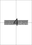 4399 105x148MM sticker Product only