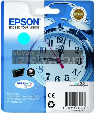 Epson 27 cyaan