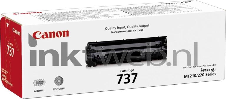 Canon CRG-737 zwart