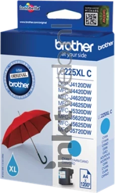 Brother LC-225XLC cyaan