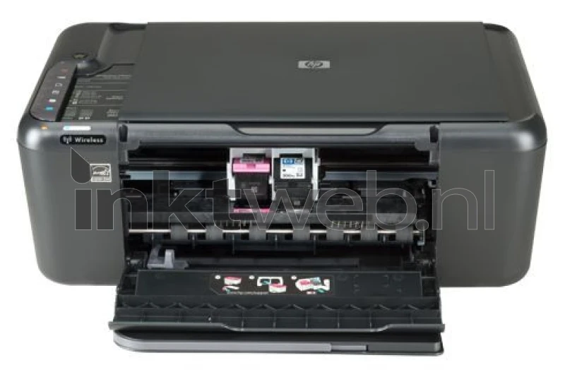 HP Deskjet F4580 Original Druckerpatrone – Schwarz (HP300), Inkl. 10 Seiten Fotopapier