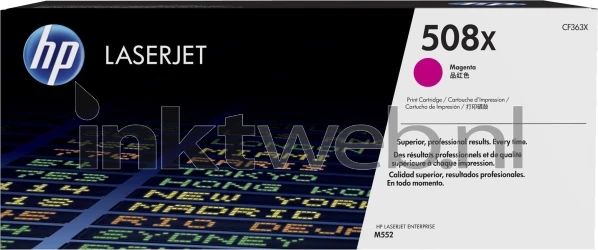 HP 508X magenta Front box