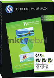 HP 935XL Office value pack kleur Front box