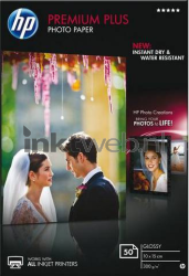 HP  Premium Plus fotopapier Glans | 10x15 | 300 gr/m² 1 stuks CR695A