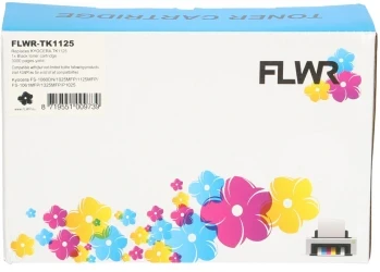 FLWR Kyocera Mita TK-1125 zwart Front box