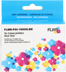 FLWR Canon PGI-1500XL zwart Front box
