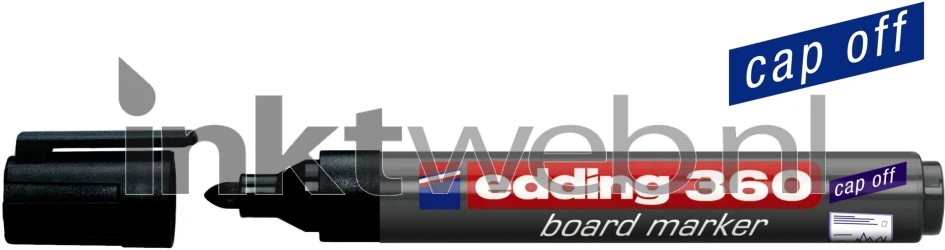 Edding 360 Whiteboard marker zwart Product only