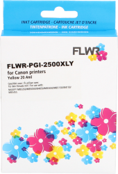 FLWR Canon PGI-2500XL geel Front box