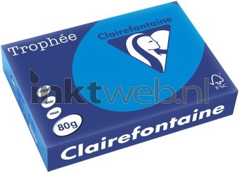 Clairefontaine A4 papier gekleurd Cariben Front box