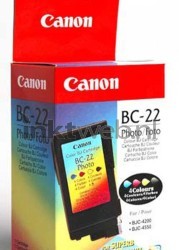 Canon BC-22 foto kleur Front box