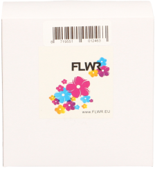 FLWR Brother  DK-11221 23 mm x 23 mm  wit Front box