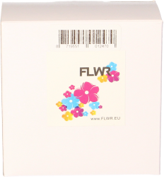 FLWR Brother  DK-11219 12 mm x 12 mm  wit Back box