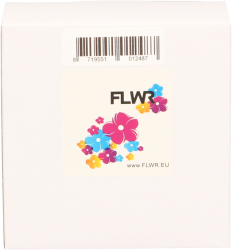 FLWR Brother  DK-11218 24 mm x 24 mm  wit