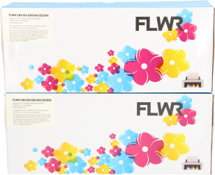 FLWR HP 85AD / CRG-725 twinpack zwart Front box